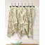 Ensemble de 8 essuie-mains gaufrés tissés à la main 100% coton 17 x 32 gaufres, vert