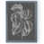 Toile avec cadre gris