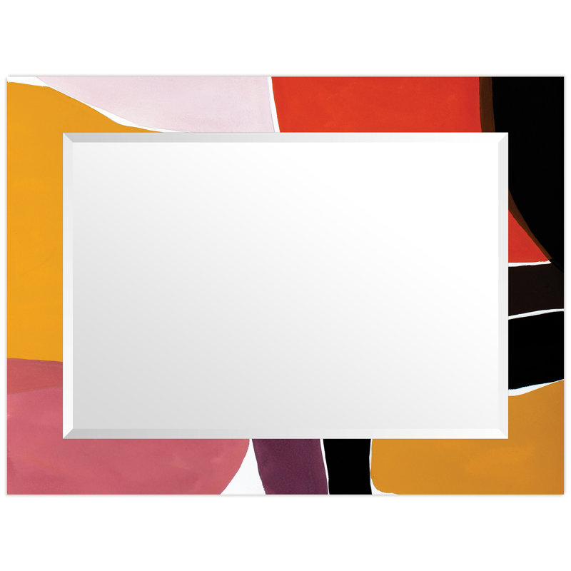 Shanay Glass Flat Mirror, 40" x 30"