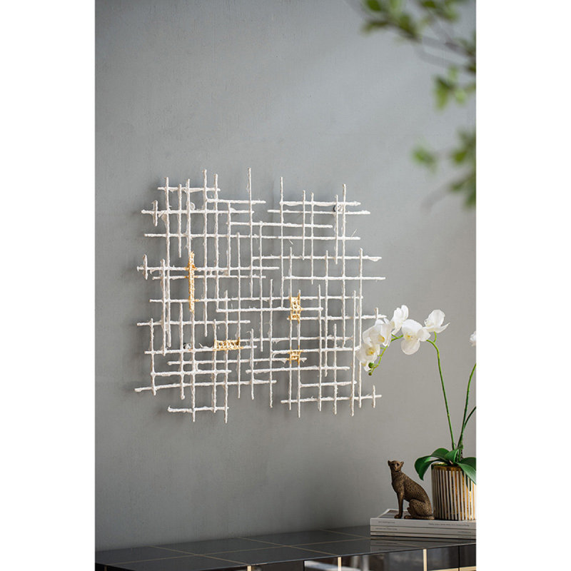 Décoration murale 32 po x 1,5 po x 26 po