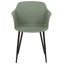 Rein 45 cm H Upholstered Linen Spindle Back Dining Chair-346988956