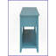 Table basse à 2 tiroirs Teal Flavius Tablette inférieure - Rangement peu encombrant pour le salon