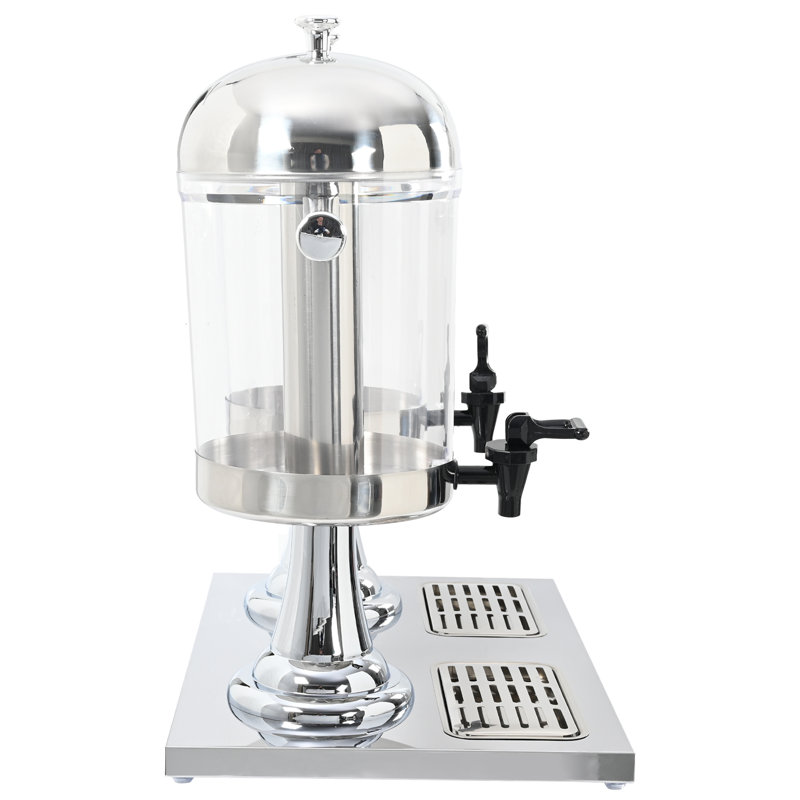 Stainless Steel Beverage Dispenser, 56 cm x 35 cm x 57 cm