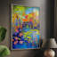 Reproduction encadrée FLORAL Series DCII - bois massif-1462122727
