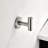 Bathroom Towel Rack 5 Piece Wall Mounted - Brushed Nickel, Aluminium, Modern Design, Rust-, Multifunctional For Various Rooms, Easy Installation 5 Mount Nickel Look, Style, Corrosion, Versatile Use,-513157437