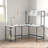 Emarri L-Shaped Metal Base Computer Desk-405237555