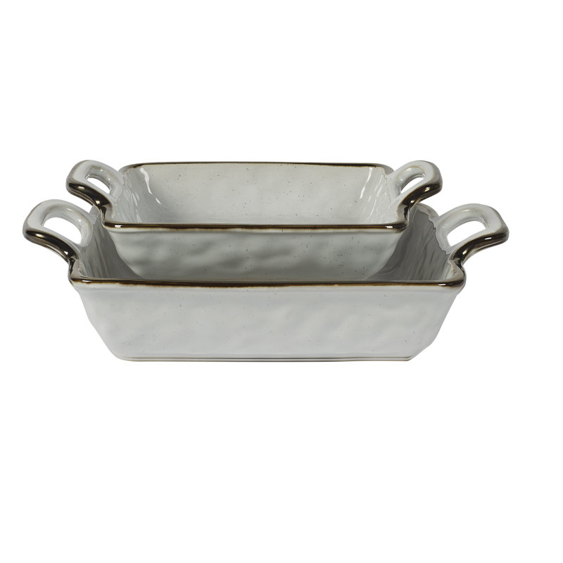 Geneva Tabletops 2 Piece Square Serving Bowls