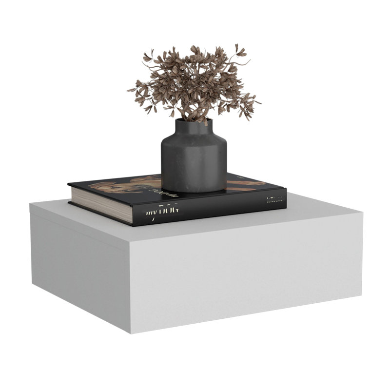 Aleyza 40cm W Manufactured Wood Bedside Table