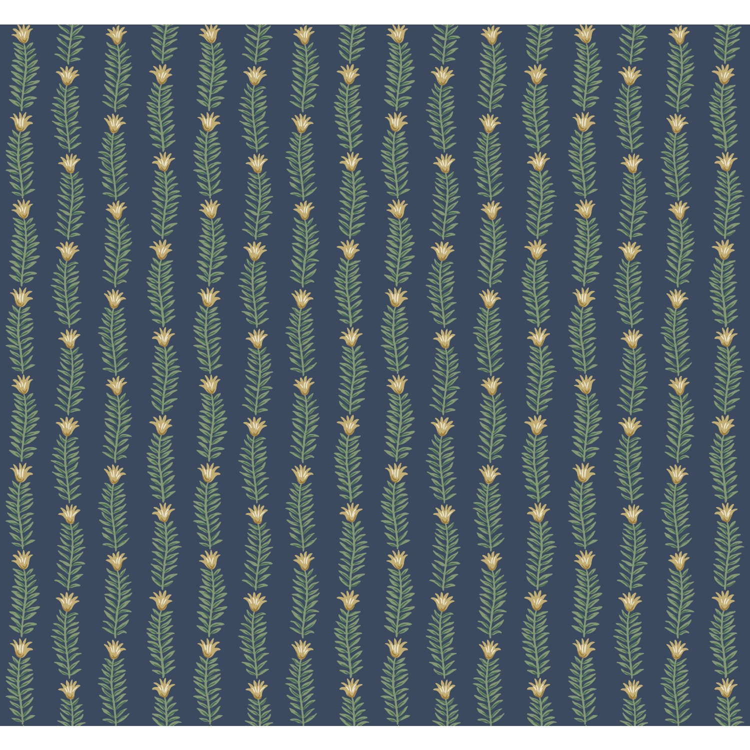 Eden Wallpaper Double Roll, Blue/Green