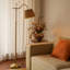 Lampe sur pied arquée 62,2 po Maraia-88622729
