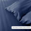 Microfiber Striped Duvet Cover Set with Pillowcases Included-169491075-169491134