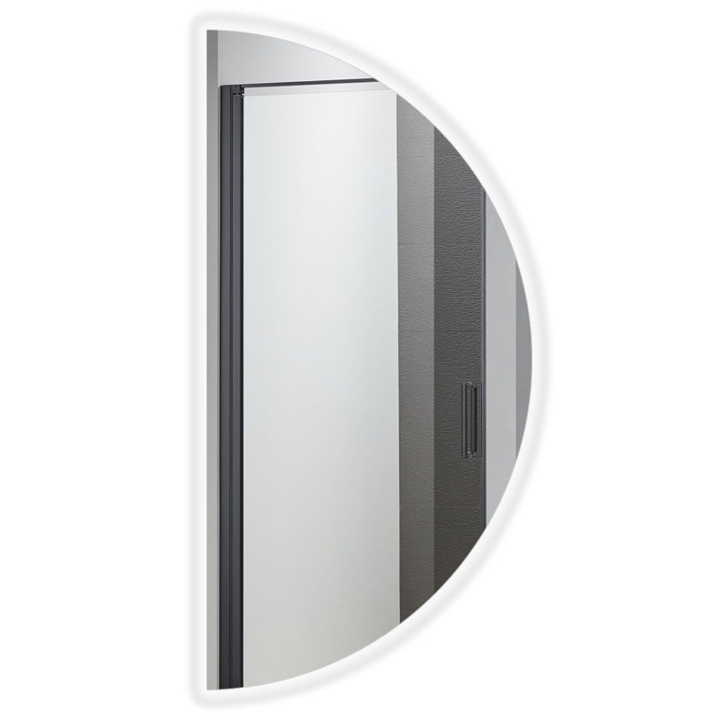 Half-circle Mirror, 100 cm H x 50 cm W