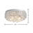 Madilynn 4 - Light 16" Chandelier Style Drum Flush Mount-294801125