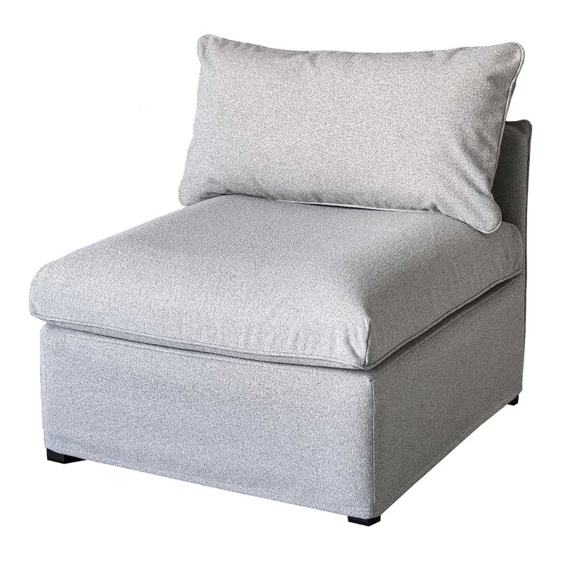 Fauteuil modulaire d'extérieur Patioflare Lanai, gris, Gris