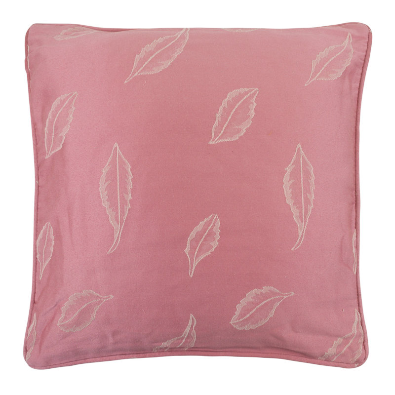Floral Square Throw Pillow Cover