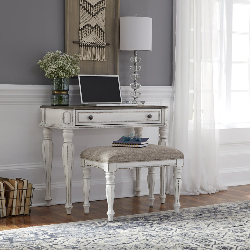 Colchester Accent Vanity & Upholstered Bench