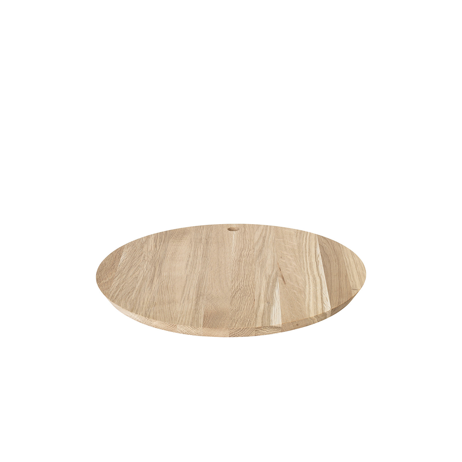 BORDA Oak Wood Cutting Board, 0.63" H x 12" W x 12" L
