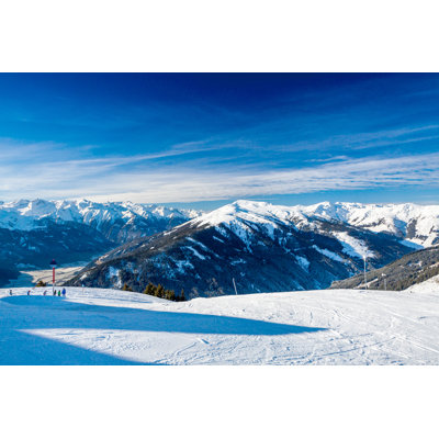 Austrian Alps - Wrapped Canvas Print
