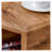 Modern Minimalist Wood colour Hexagonal Living Room Table Sets.Hexagonal MDF coffee table