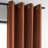 Aaditya Textured Faux Linen Grommet Room Darkening Curtains (1 Panel)-1482488663-1482488749