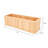 Barros Solid Cedar Rectangular Planter Box with Drainage Holes-2102626844-2088857656