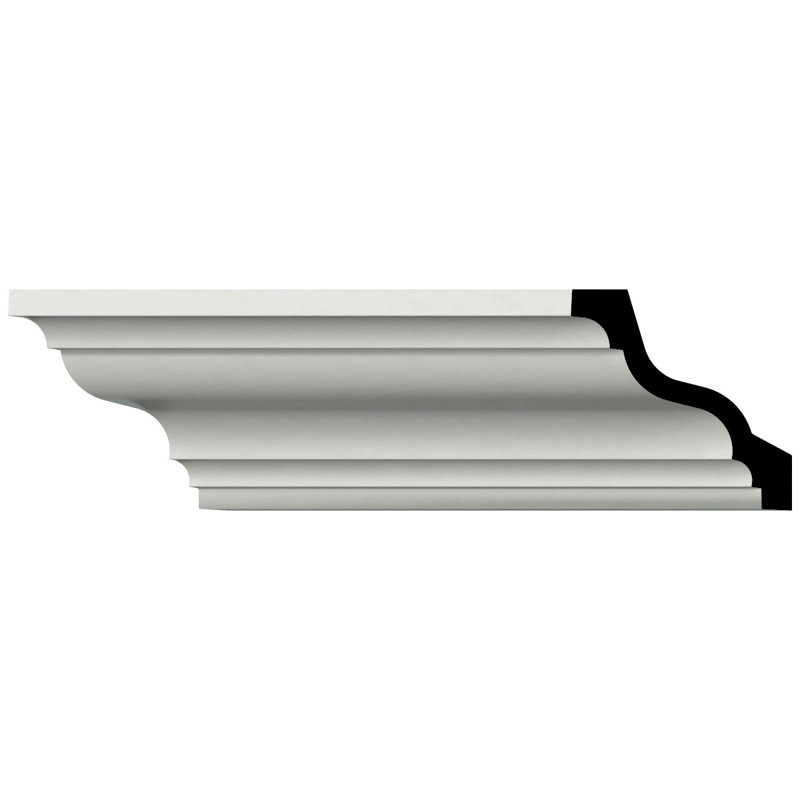 Moulure couronnée Harlington, H 4,75 po x l 96 po x P 4,75 po