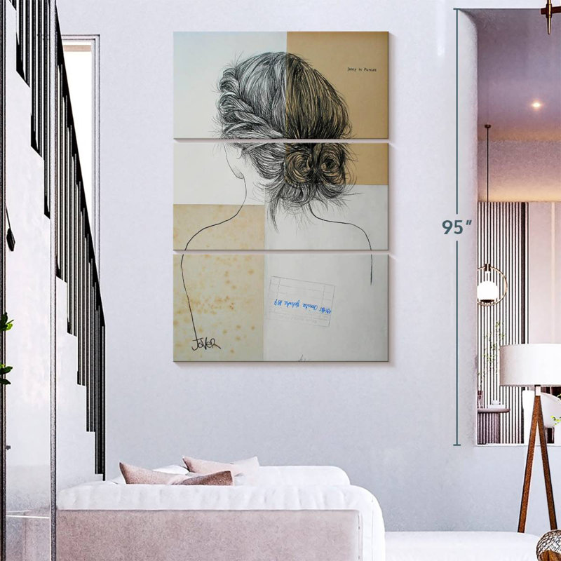 Aspect du néant, H 74 po x l 48 po