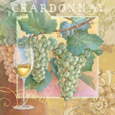 Chardonnay par Beth Grove - peinture sur toile tendue