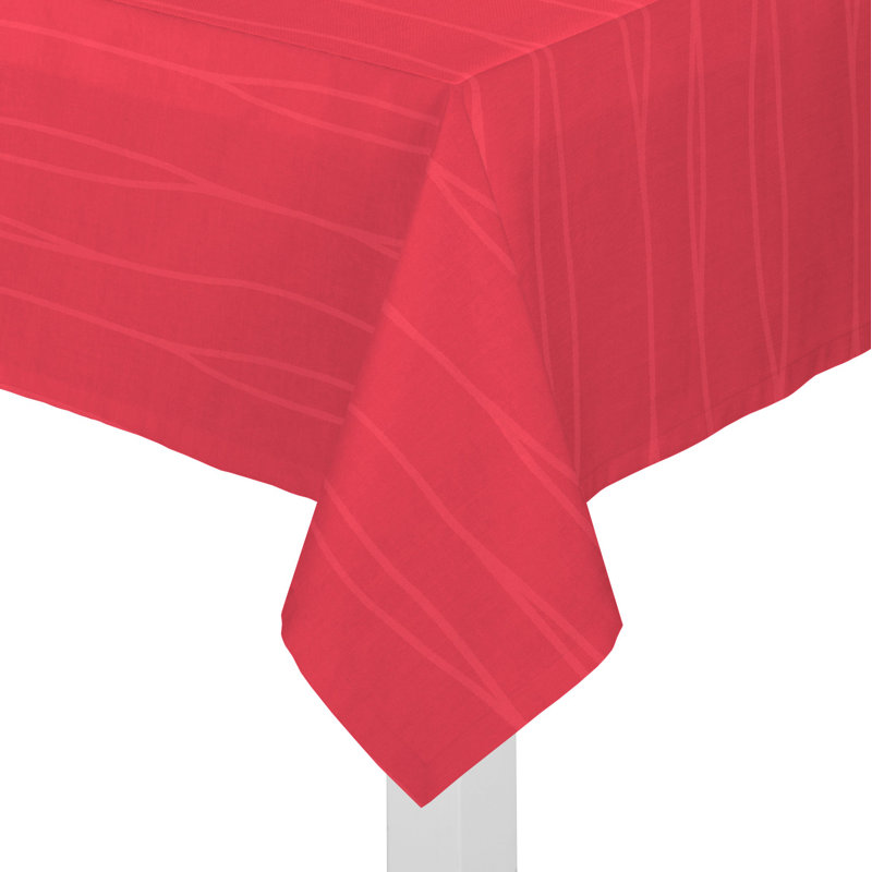 Barrentine Tablecloth, Red, 130cm W x 160cm L