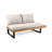 SEBASTIAN 4-PIECE SOFA SET, BEIGE