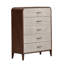 Houston 5-Drawer Chest - Walnut