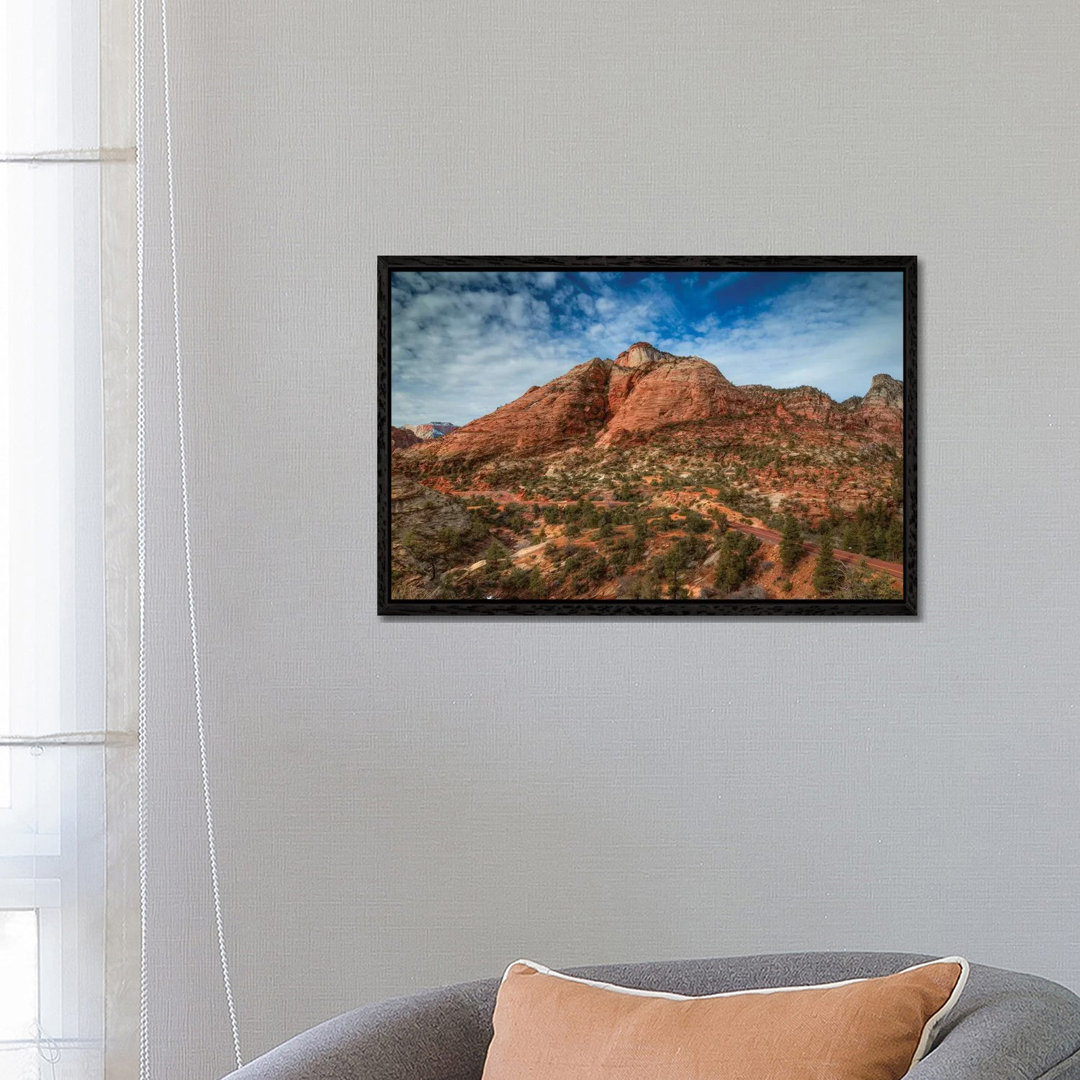 The Road To Zion von Bill Sherrell - Galerie-verpackte Leinwand Giclée