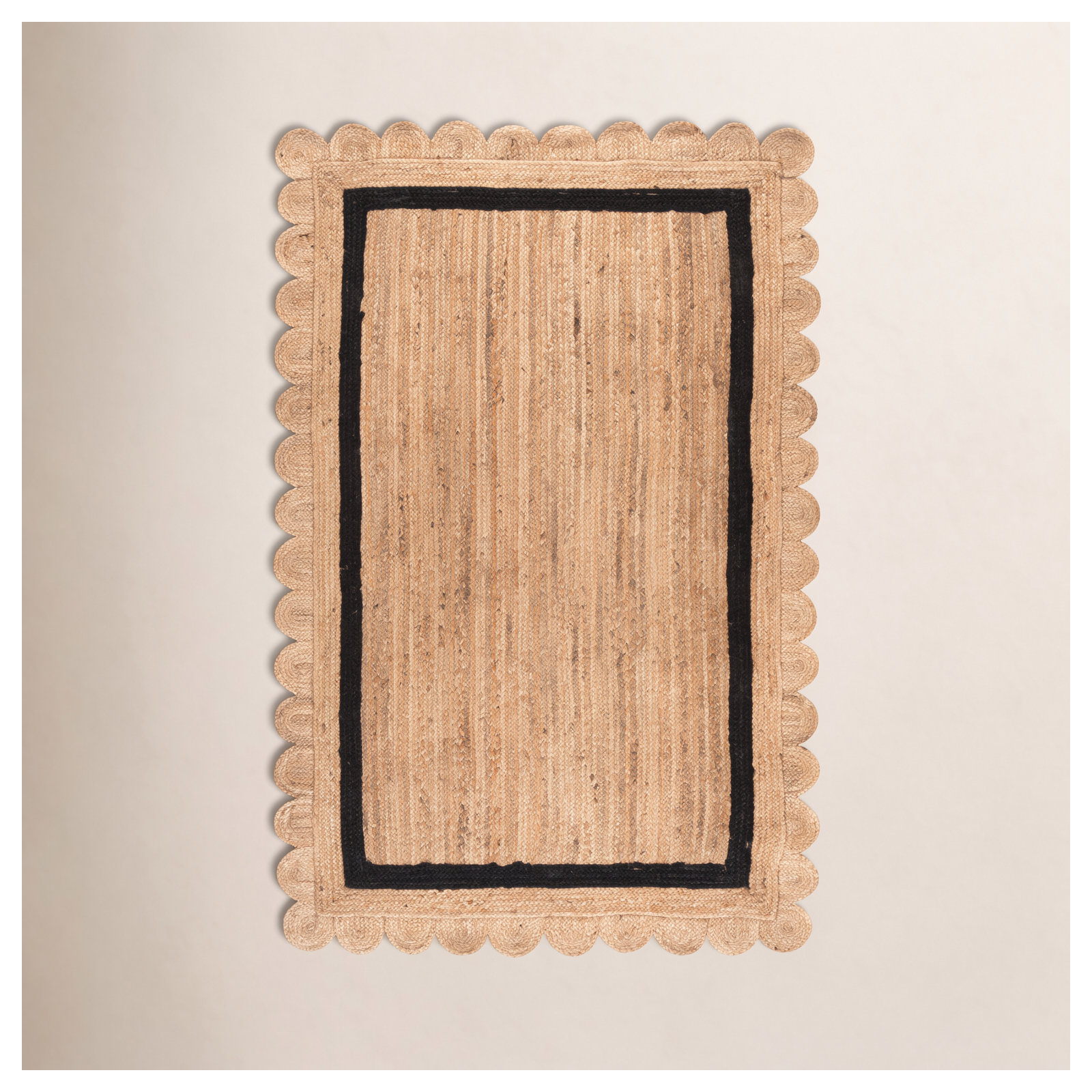 Inkai Jute/Sisal Area Rug, Rectangle 5' x 8'