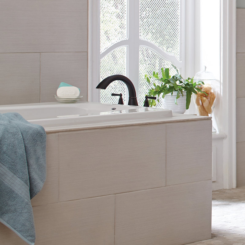 Carreau de faïence en porcelaine mat 3 po x 18 po Discovery, Avoine