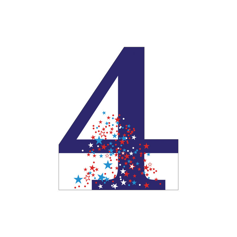 Number 36'' Cardboard Standup