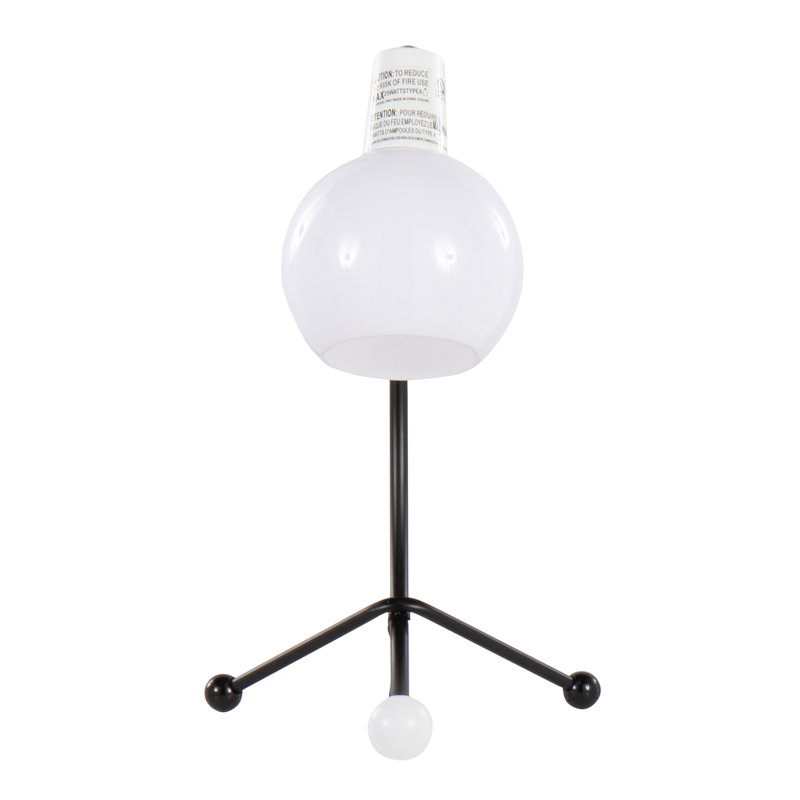 Lampe de table contemporaine, Noir