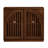 Mid Century Modern Fluted Sideboard Cabinet With 2 Outlet Holes-1919445697