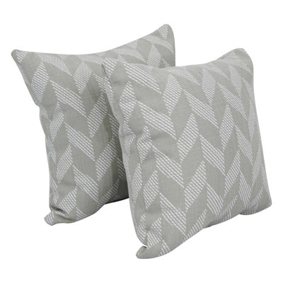 Chevron Reversible Throw Pillow