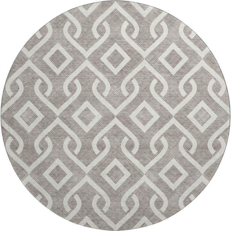 Premium Machine Washable Cerrito Taupe Rug