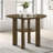Crispin Brown Round Counter Height Dining Table