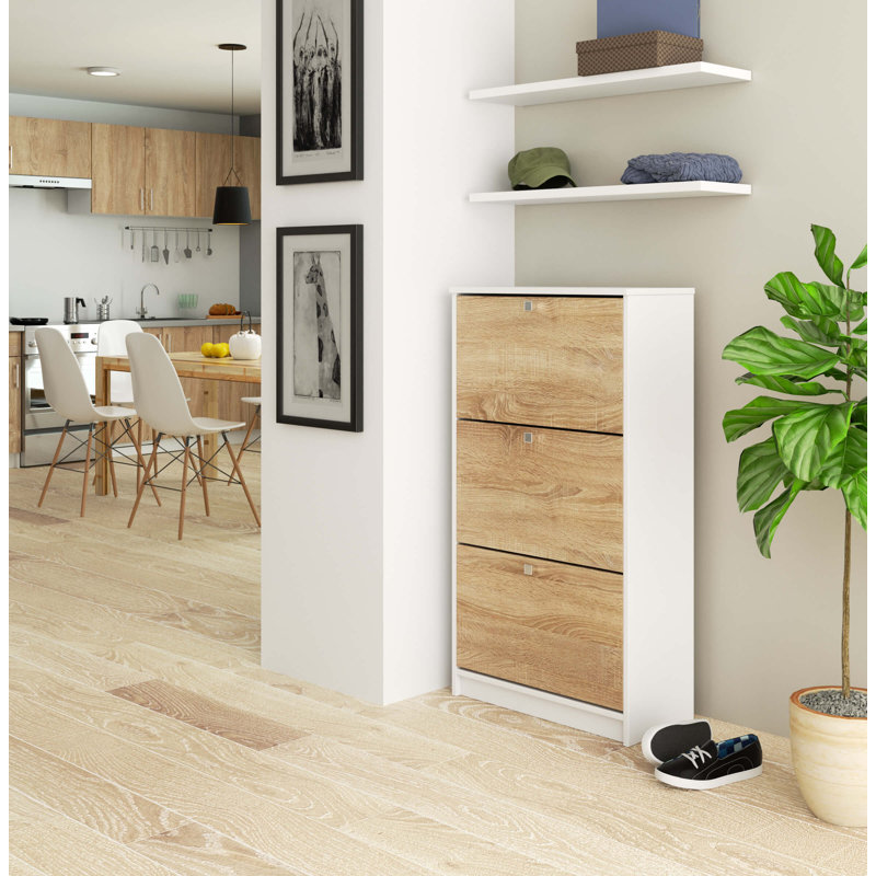 18 Pair Shoe Storage Cabinet