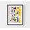 «Morning in Lisbon - Colorful Street Scene», reproduction d'art
