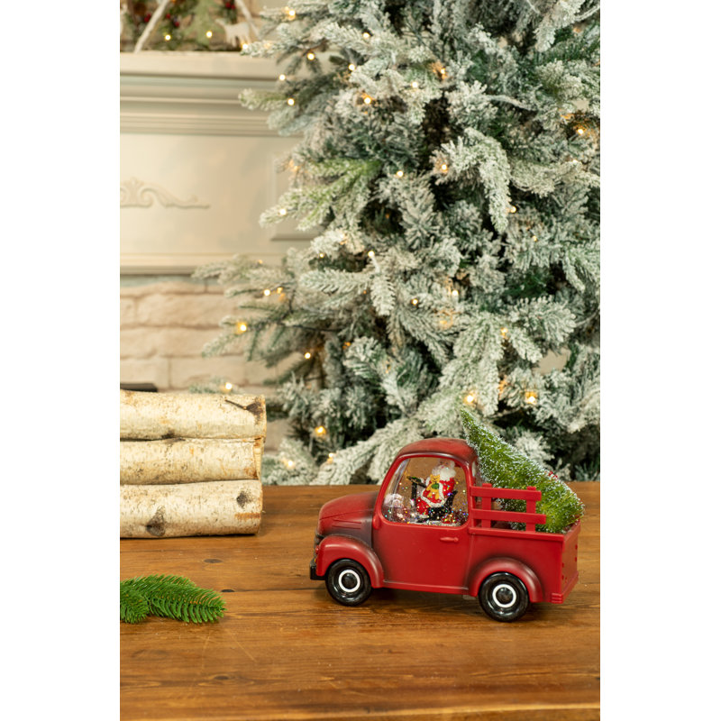 Globe terrestre à del de noël pick up