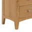 Censu Oak 5 Drawer Narrow Chest