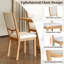 Ensembles de table de salle à manger extensible (doit inclure la table et la chaise), cuisine en bois