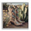 Cowboy bottes, paysage sur toile, impression-93919584