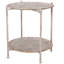 Iron Tray Top End Table