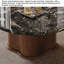 Table basse ronde en marbre de style médiéval-941135071-941135068