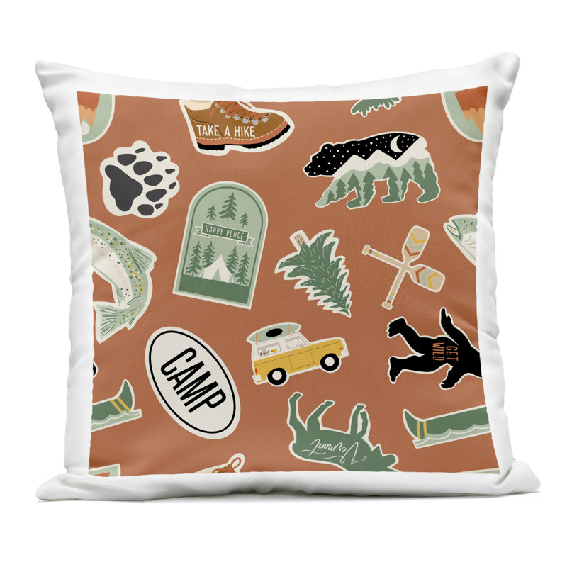 Motif d'extérieur imprimé de formes d'autocollants d'extérieur par Jilly Jack Designs