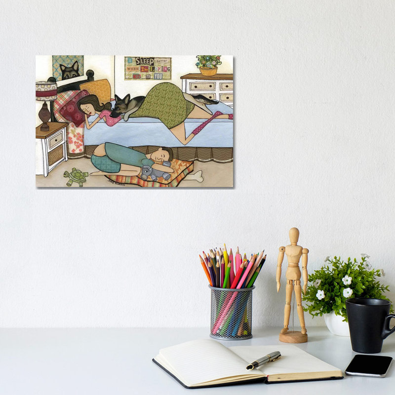 Sleep Better by Jamie Morath - Wrapped Canvas Gallery-Wrapped Canvas Giclée, 20.32 cm H x 30.48 cm W
